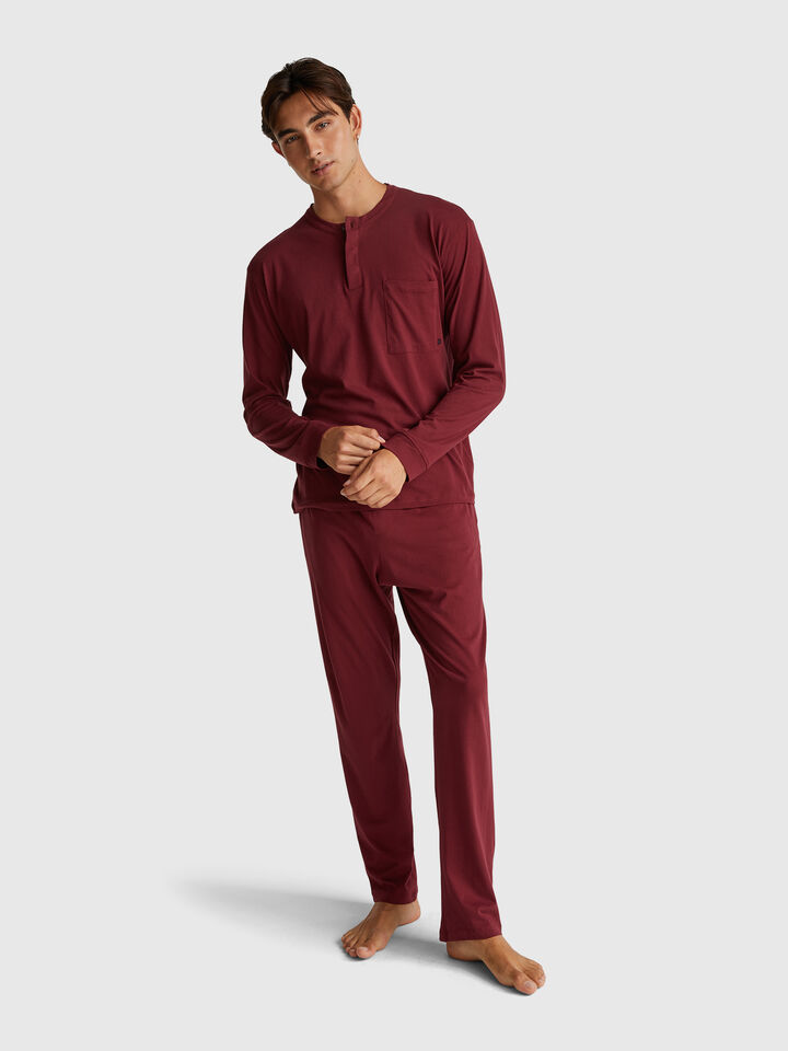 PYJAMA(SWEATER+TROUS Men image number 3